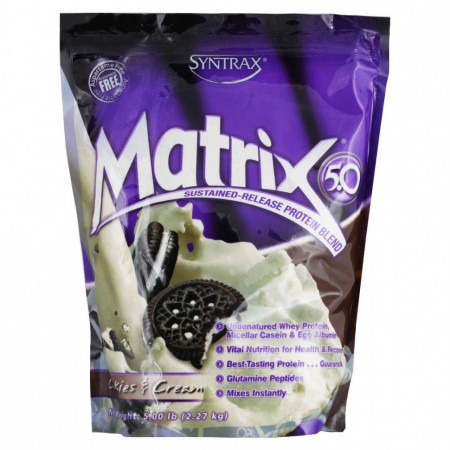 Протеин Syntrax Matrix 5.0 2270г Печенье-крем