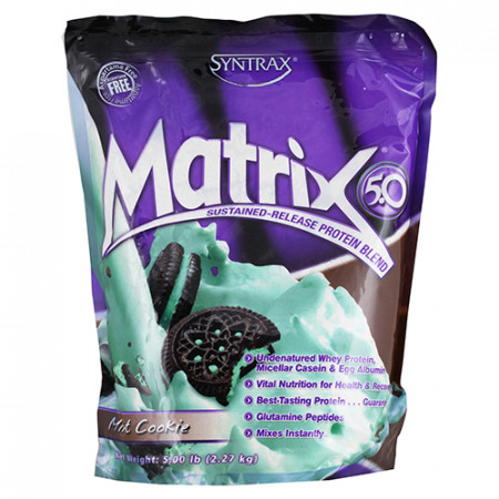 Протеин Syntrax Matrix 5.0 2270г Печенье-мята