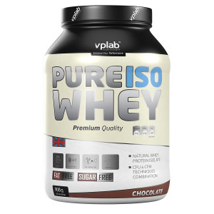 Протеин VpLab Pure Iso Whey 908г Шоколад