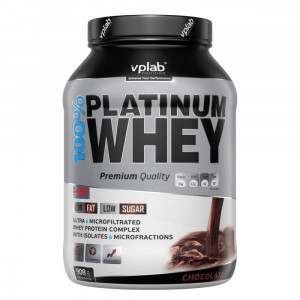 Протеин VPLab 100% Platinum Whey 908г Шоколад