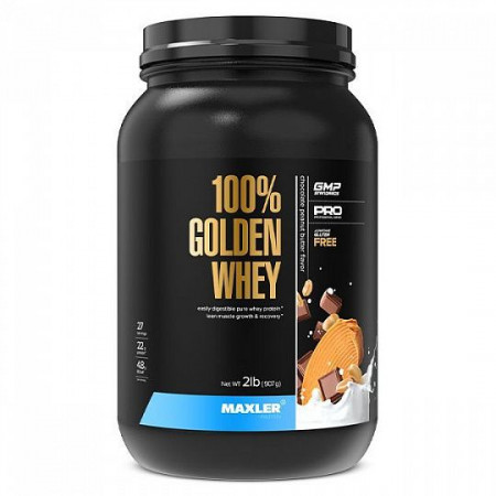 Протеин Maxler Golden Whey 908г Шоколад-арахис