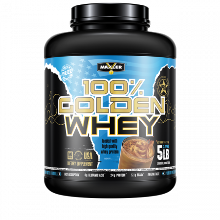 Протеин Maxler Golden Whey 2270г Шоколад-арахис