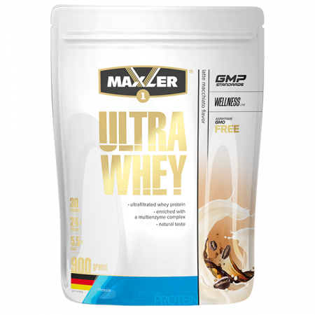 Протеин Maxler Ultra Whey 900г Латте-макиато