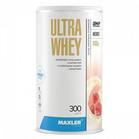Протеин Maxler Ultra Whey 300г Клубника