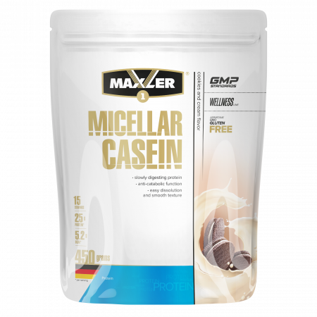 Протеин казеин Maxler Micellar Casein 450г Печенье-крем