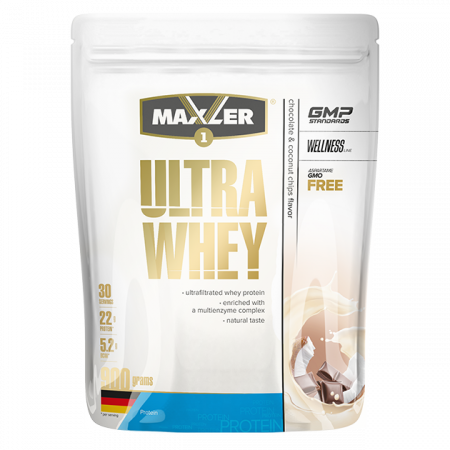 Протеин Maxler Ultra Whey 1800г Шоколад-кокосовая стружка