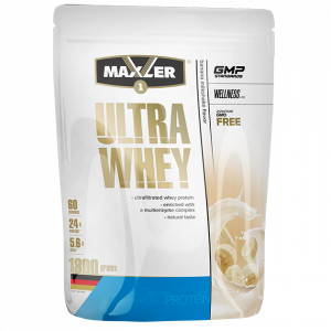 Протеин Maxler Ultra Whey 1800г Банановый коктель