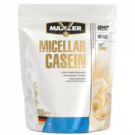 Протеин казеин Maxler Micellar Casein 450г Банан