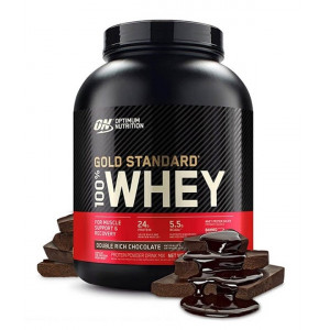 Протеин Optimum Nutrition 100 % Whey protein Gold standard 2270г Двойной шоколад