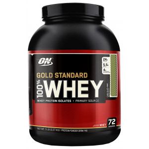 Протеин Optimum Nutrition 100 % Whey protein Gold standard 2270г Мята-шоколад