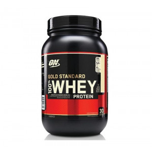 Протеин Optimum Nutrition 100 % Whey protein Gold standard 908г Печенье-крем