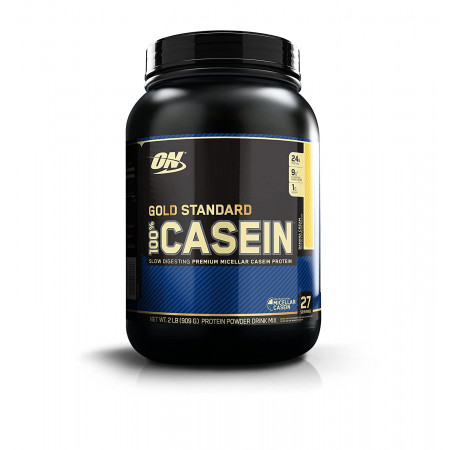 Протеин казеин Optimum Nutrition 100% Casein Protein 908г Ванильный крем