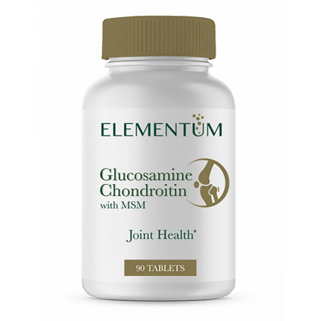 Витамины для суставов Elementum Glucosamine Chondroitin MSM 90 таблеток