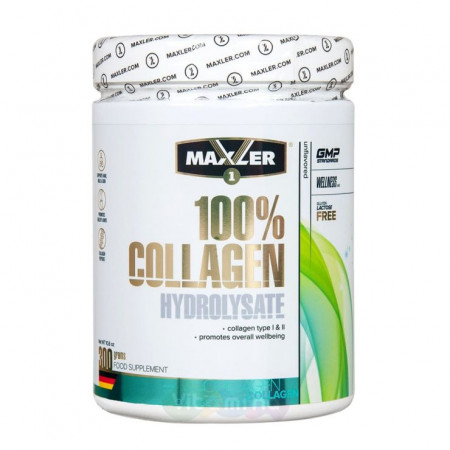 Коллаген Maxler 100% Collagen Hydrolysate 300г