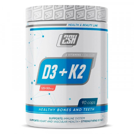 2SN Vitamin D3+Calcium+K2 90 капсул