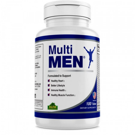 Витамины мужские Alfa Vitamins Daily Multivitamins for Men 100 таб