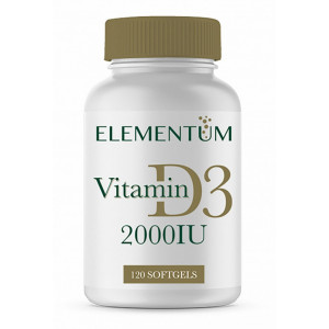 Витамин Д-3 ELEMENTUM D-3 2000 IU 120 капсул