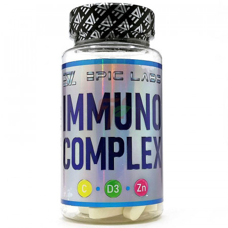 Витамины Epic Labs IMMUNO COMPLEX Vit C, Vit D3, Zinc 90 таблеток