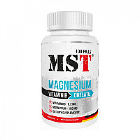 Магний MST Magnesium B6 100 таблеток