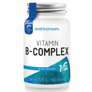 Витамины группы-Б Nutriversum Vitamin B-Complex 60 табл.