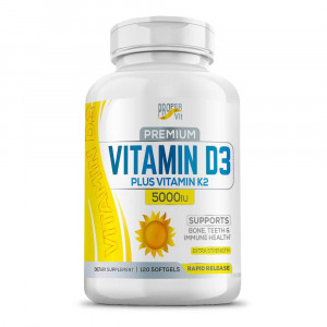 Витамин Д-3 Proper Vit Vitamin D3 5000 IU+Vitamin K2 120 капсул