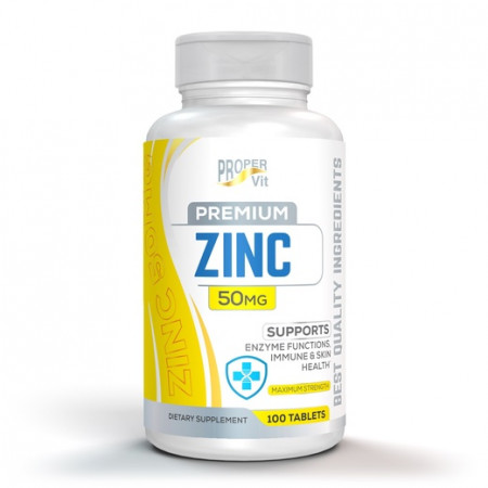 Цинк Proper Vit Premium Zinc 50mg 100 таблеток