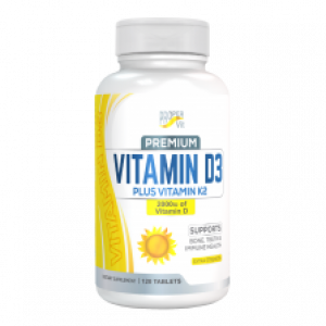 Витамин Д-3 Proper Vit Vitamin D3 2000 IU + K2 120 chewtab cherry