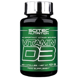 Витамин Д-3 Scitec Nutrition Vitamin D3 250 капсул