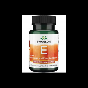 Витамин Е Swanson Vitamin E 400iu 60 капсул