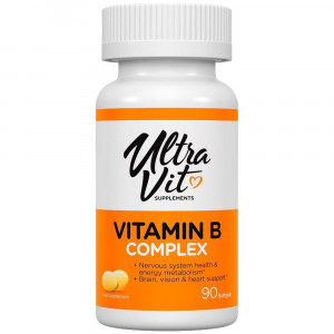 Витамины Б Ultravit Vitamin B Complex 90 мягких  капсул