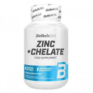 Цинк BioTech Zinc + Chelate 60 таблеток