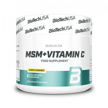 Витамины Biotech Nutrition MSM + Vitamin C 150г
