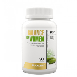 Витамины женские Maxler Balance for Women 90 жидких капсул