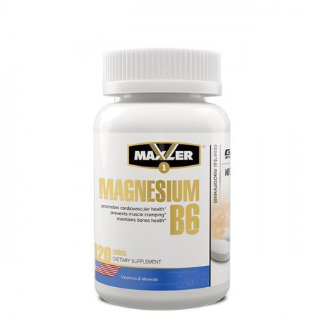 Магний Maxler Magnesium B6 60 таблеток