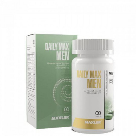 Витамины мужские Maxler Daily Max Men 60 таблеток