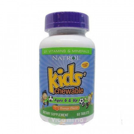 Витамины детские NATROL Kid's 60 таблеток