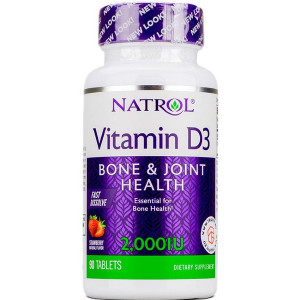 Витамин Д-3 NATROL Vitamin D-3 2000 ME 90 капсул