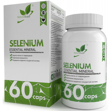 Селен Natural Supp Selenium 100 mcg 60 капсул