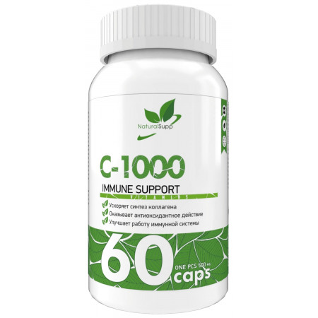 Витамины Natural Supp Vitamin C-1000 60 капсул